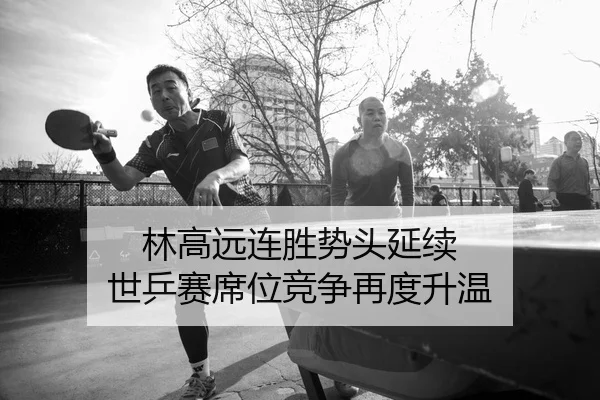 林高远连胜势头延续 世乒赛席位竞争再度升温